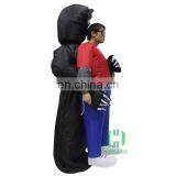 t Rex Pvc Funny Ghost Custom Kid Halloween You Wear Walking Mascot Moving Cartoon Inflatable Costumes Lyjenny for Adult Party thumbnail-2