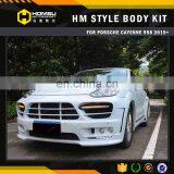 high quality HM original style front bumper rear bumper spare parts diffuser fiber glass auto tuning hot sell 958