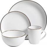 Home Daily Use Ceramics Dinnerware of 16pcs Dinnerware thumbnail-5