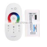 DC12V 24V RGB LED Dimmer Controller 2.4G RF Touch Screen Remote Control for 5050 Strip Light