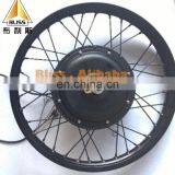 Manufacturers Supply 1500W Brushless DC Wheel Hub Spoke Motor Electric Bike Modified Motor Brushless Hub Motor thumbnail-3