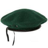 Camouflage Military Army Green Wool Beret thumbnail-2
