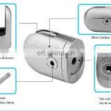 Clamps Glass Stainless Steel Balustrade Accessories Adjustable Glass Clamp Black Glass Clamp thumbnail-7