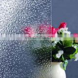 3-8mm clear Aqualite pattern glass for interior