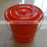 22L Good Quality Plastic Bucket With Lid, Plastic Barrel and Pail thumbnail-1