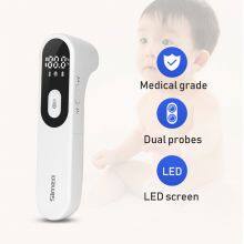 High Quality Medical Grade Non-contact Digital IR Infrared Thermometers Gun Red Electronic Thermometers for Baby Adult thumbnail-2
