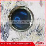 2015 New Black Nickel and Enamel Fashionable ABS Button thumbnail-2