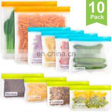 Food-grade Reusable Silicone Food Storage Bags for Sandwich, Liquid, Snack, Meat, Vegetable thumbnail-3