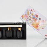 3*30ml Home Fragrance Aroma Reed Diffuser With Glass Bottle Shiny Lid SA-2024