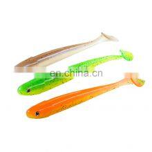 JOHNCOO New Fishing Lure Soft Bait Shad Worm 75mm 2.1g PVC Plastic Soft Artificial Soft Lure 8pcs thumbnail-4