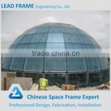 Solid space frame steel structure canopy roof