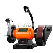Free Shipping 6in Multifunctional Mini Woodworking Bench Sanding Tools Grinding Wheel Belt Machine for Grinding and Polishing thumbnail-1