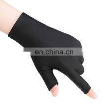 Touch Screen Cycling Summer Ice Silk Sunscreen Outdoor Half Finger Sports Driving Hand Fishing Gloves thumbnail-2