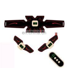 ABS Abdominal Muscle Trainer EMS Stimulator Toning Belt Smart Fit Training Set thumbnail-4