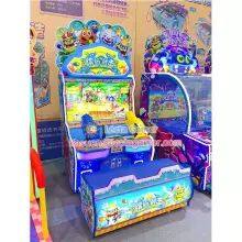 Zhongshan Park Tai Lok Indoor Video Game Carnival Shooting Blue Monster Shooting Game Shooting Ball thumbnail-3