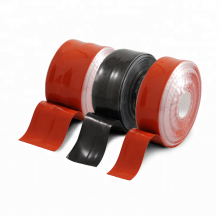 Silicone Self Fusing Self Bonding Repair Tape for Seal Radiator Hose Leaks Black thumbnail-5