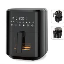 Air Fryer Visual Fully Automatic Large Capacity Intelligent Home Oil-free Oven（Wechat:13510231336） thumbnail-1
