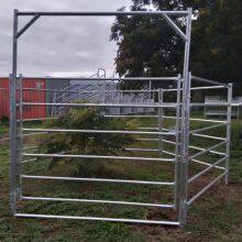 USA Hot Selling Wholesale Bulk Livestock Horse Panels 12ft Heavy Duty Corral Panels Livestock Fence Portable Metal thumbnail-5