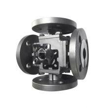 Manufacturer Direct Sales of High-quality Flange Four-way Ball Valve thumbnail-3