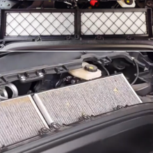 2021-2025 Tesla Model Y Frunk Filter Kit - 4 Replacement Filters Included thumbnail-3