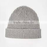 Wholesale Foctory Price Unisex Blank Winter Beanie Hat thumbnail-2