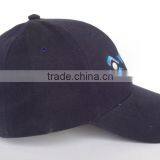 Customized Six Panel Promotional Dark Blue Cotton Baseball Hat From China thumbnail-5