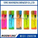 Transparent Color Oil Charge Electronic Windproof Cigar Lighter thumbnail-1