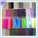 New hottest mesh glitter leather