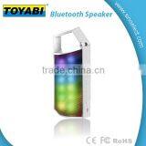 Multi Color Flash LED Wireless Bluetooth Portable Speaker Built in Mirco for Handsfree Suuport FM TF CARD thumbnail-1