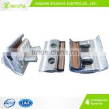 Zhuojiya China Factory Copper Aluminum Bimetal Connector Parallel Groove PG Clamps With Two Bolts                        
                                                Quality Choice