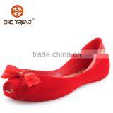 2016 Women Flats Shoes Fish Mouth Butterfly Plastic Melissa Shoes Causal Lady Shoes Pvc Jelly Flats Shoes for Women thumbnail-1
