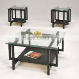 Black Square Cafe Table and End Table thumbnail-1