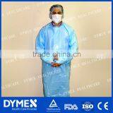 Disposable PP+PE Waterproof Reinforced Surgical Isolation Gown