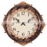 Large vintage mosaic decorative digital dial ce clock