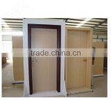 Latest Simple Design Fire Retardant Waterproof Door WPC Door thumbnail-2
