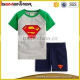 To Sale Bulk Printed Custom Kids Summer Clothes for Age 3-10 Years Old thumbnail-6
