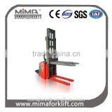 3 to 5m Full Electric Hydraulic Stacker Straddle Capacity1.4 1.6t thumbnail-2