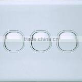 K Series Horizontal 3 Gang Loaded Switch