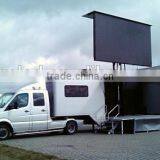 HD Mobile LED Outdoor Display Screen Advertising Trailer