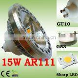 GU10 15w Ar111 Dimmable Led Lamps