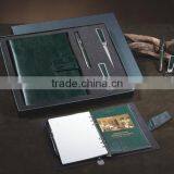 2016 Promotional Custom Logo Business Card Holder and Pen Gift Set
