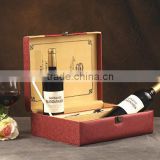 Hot sale Leather wine box with premium quality