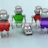 Cool Shape Metal Robot Usb Flash Drive thumbnail-1