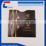 Scanner Proof Horizontal Opening Rfid Shielded Wallet Chip Protection thumbnail-2