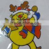 New Design Wreath Christmas Window Sticker/ Decor For Holiday thumbnail-2