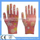 High Quality Nitrile Coated Knitted Garden Glove Manufacturer