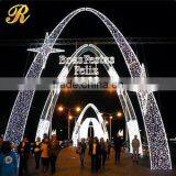 Wedding White Led Light Decoration Romantic Cheap Inflatable Arch for Sale thumbnail-1