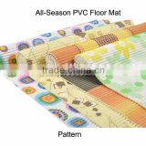 Decoration Printed PVC foam plastic floor covering roll