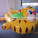 high quality tiger electric bumper boat for kids