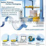 YK1650F Semi-auto Pallet Wrap Machine ( M-type Turntable) / Pallet Wrap Handstretchfolie Palette